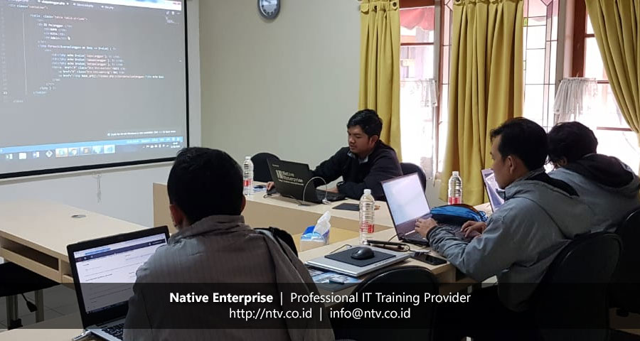 Training "Building PHP Web Application using CodeIgniter" bersama Disdukcapil Kota Tangerang