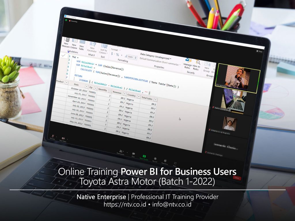 Online Training "Power BI for Business Users" bersama Toyota Astra ...