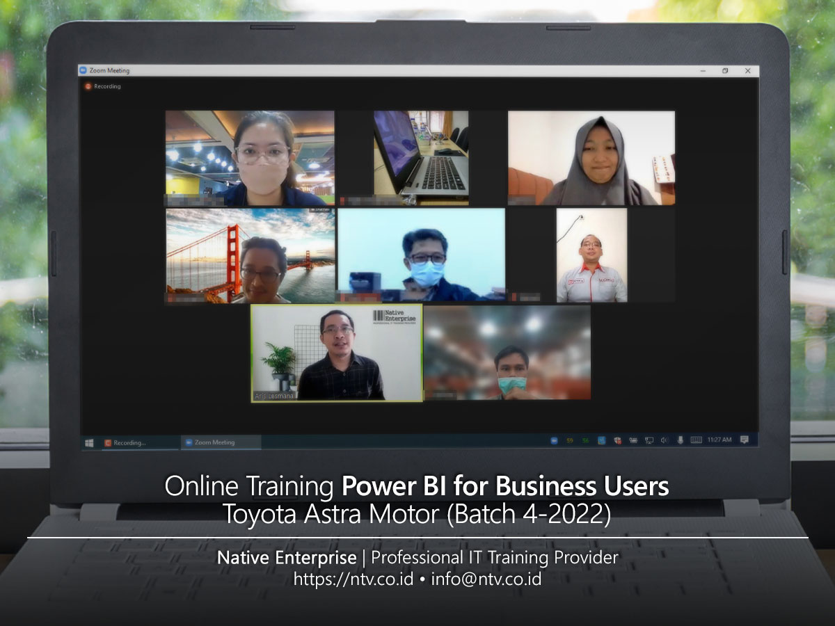 Online Training "Power BI for Business Users" bersama Toyota Astra ...