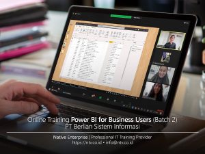 Online Training "Power BI for Business Users" bersama PT Berlian Sistem ...