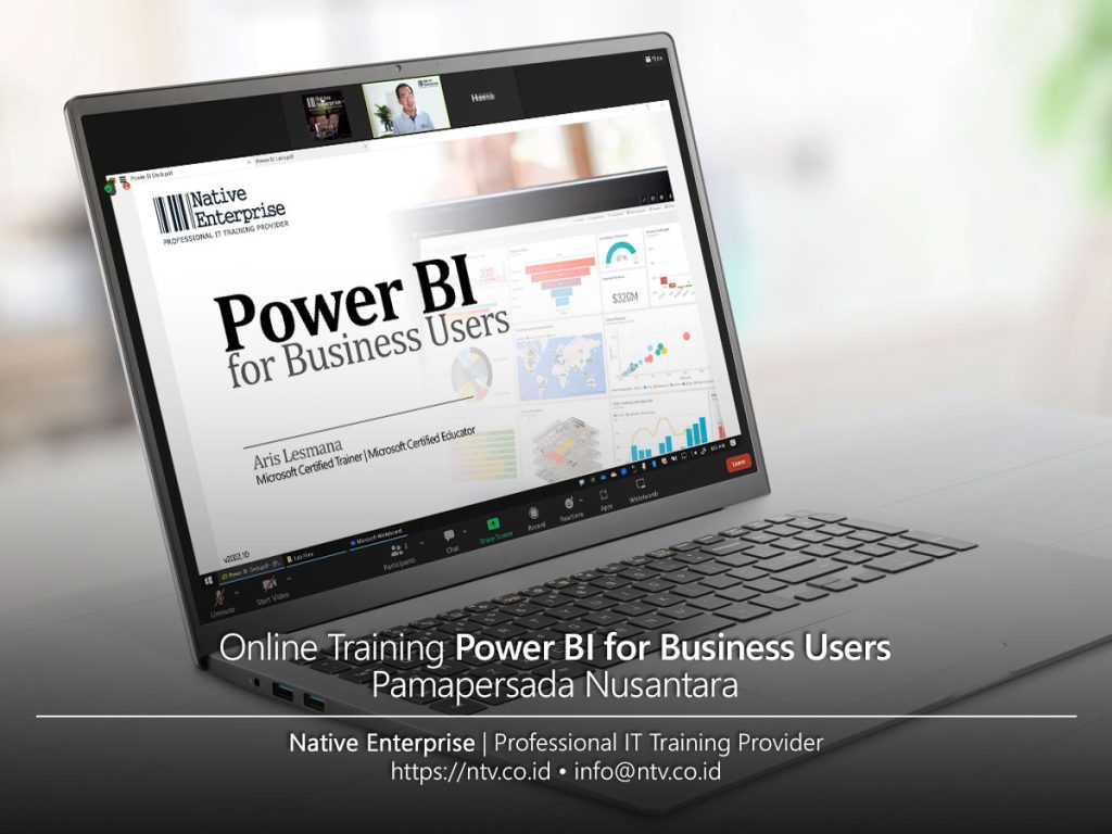 Online Training "Power BI for Business Users" bersama Pamapersada ...