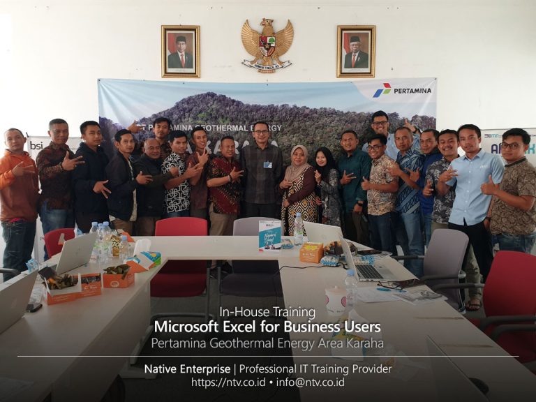 In-House Training "Microsoft Excel for Business Users" bersama ...