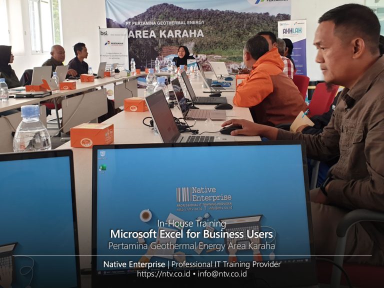 In-House Training "Microsoft Excel for Business Users" bersama ...