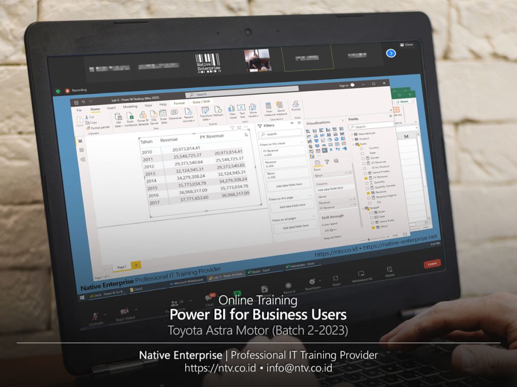 Online Training "Power BI for Business Users" bersama Toyota Astra ...