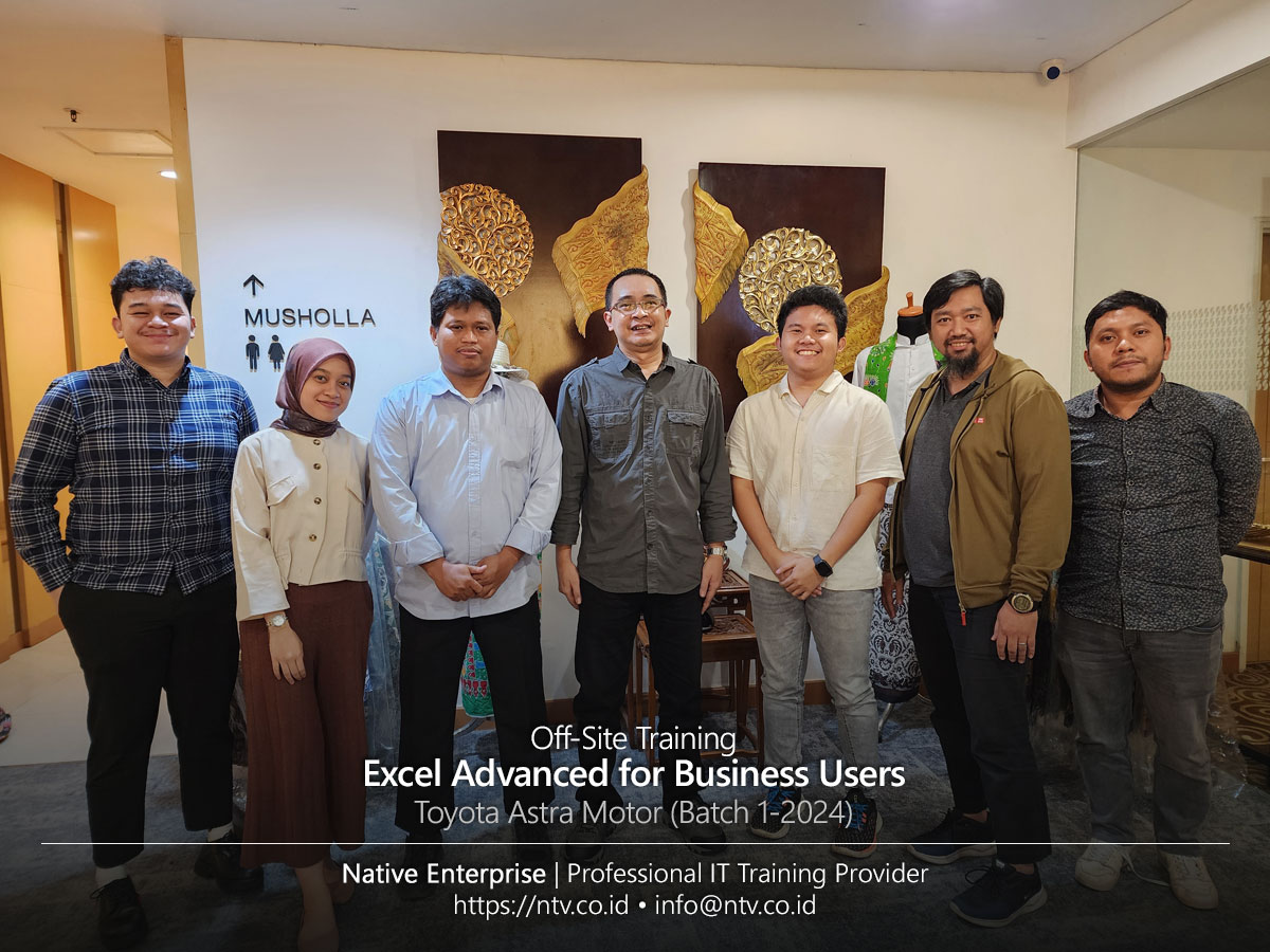 Off-Site Training "Excel Advanced for Business Users" bersama Toyota ...