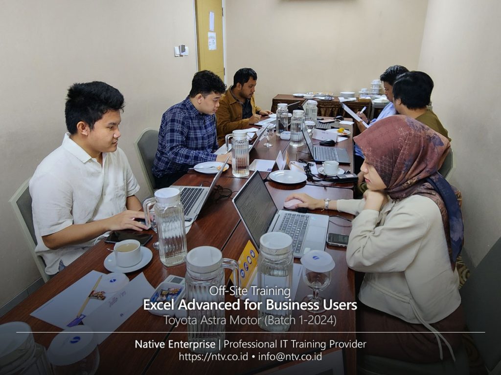 Off-Site Training "Excel Advanced for Business Users" bersama Toyota ...