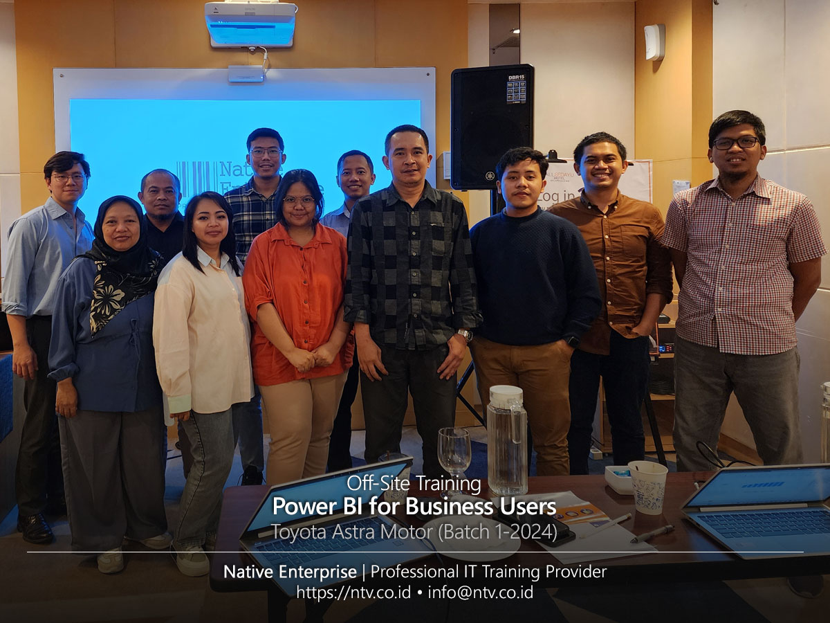 Off-Site Training "Power BI for Business Users" bersama Toyota Astra ...