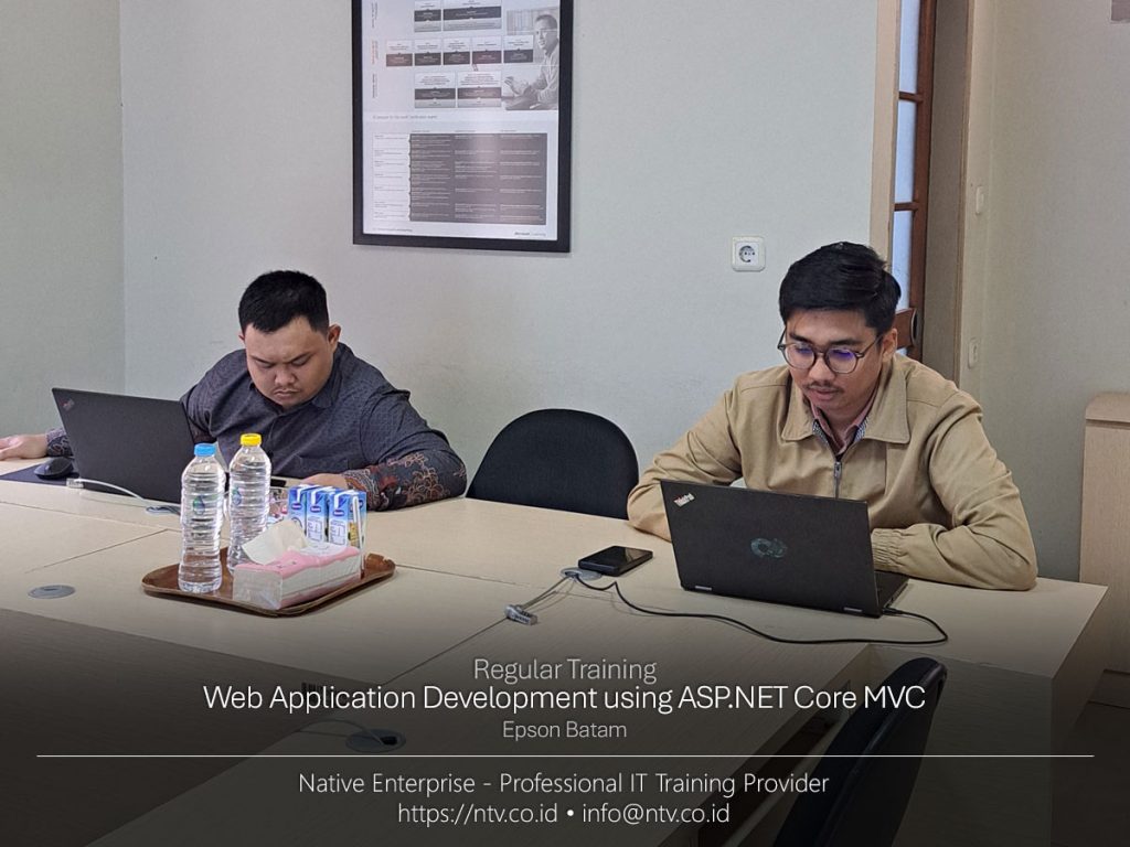 Training "Web Application Development using ASP.NET Core MVC" bersama ...