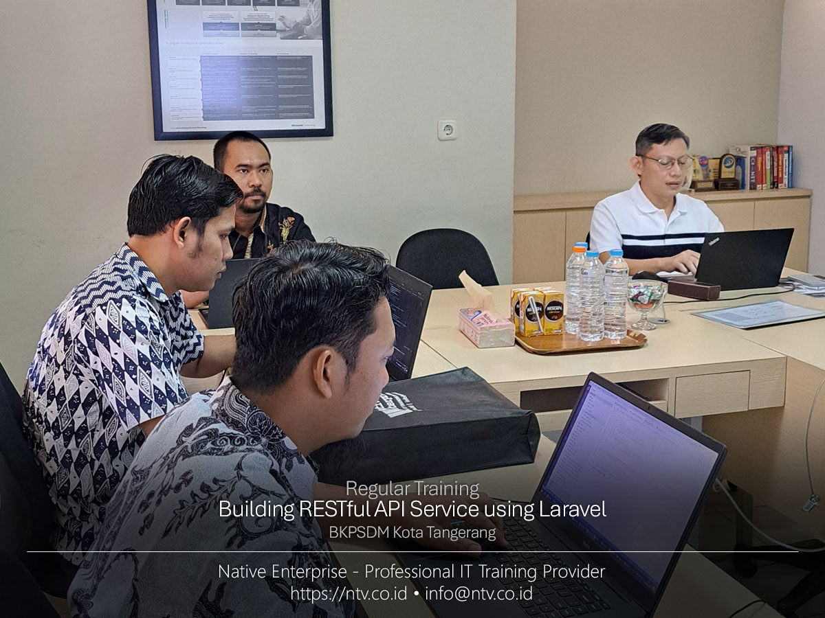 Training "Building RESTful API Service using Laravel" bersama BKPSDM ...